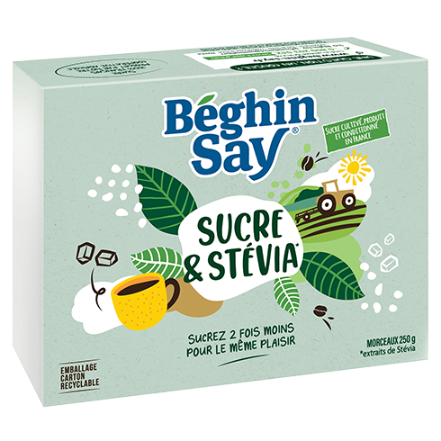La marque Béghin Say lance la gamme Sucre & Stévia - Faire Savoir Faire